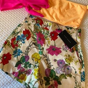Zara Floral Shorts